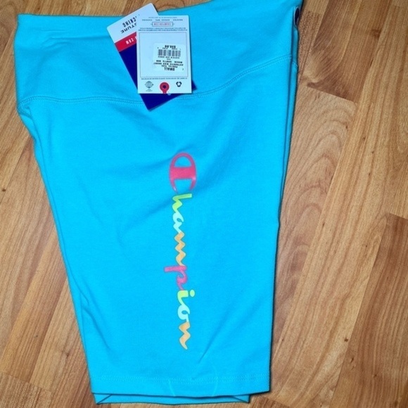 Champion‎ teal Bike short-Small - Picture 2 of 6